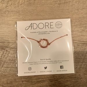 NWOT Adore rose gold bracelet